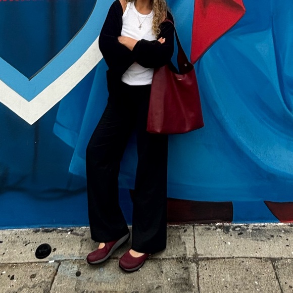 Dansko Primrose Flat (Burgundy / Wine Mary Jane’s) - Picture 14 of 15